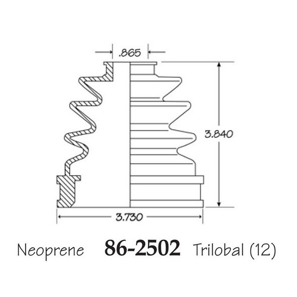 Cubre Polvo C.V. EMPI 86-2502-B
