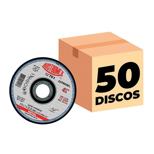 Disco para Corte de Metal 4.1/2” X1 mm X 7/8” Super Delgado