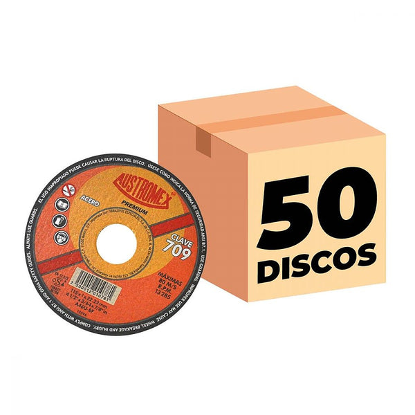 Disco para Corte de Metal 4.1/2”x1 mm X 7/8” Super Delgado Uso General - A4 709