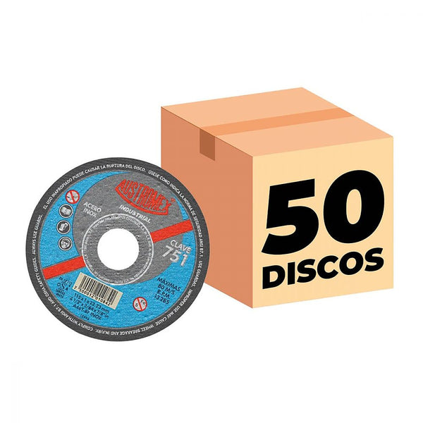 Disco para Corte de Acero Inoxidable 4.1/2”x1 mm X 7/8” Super Delgado - A4 751