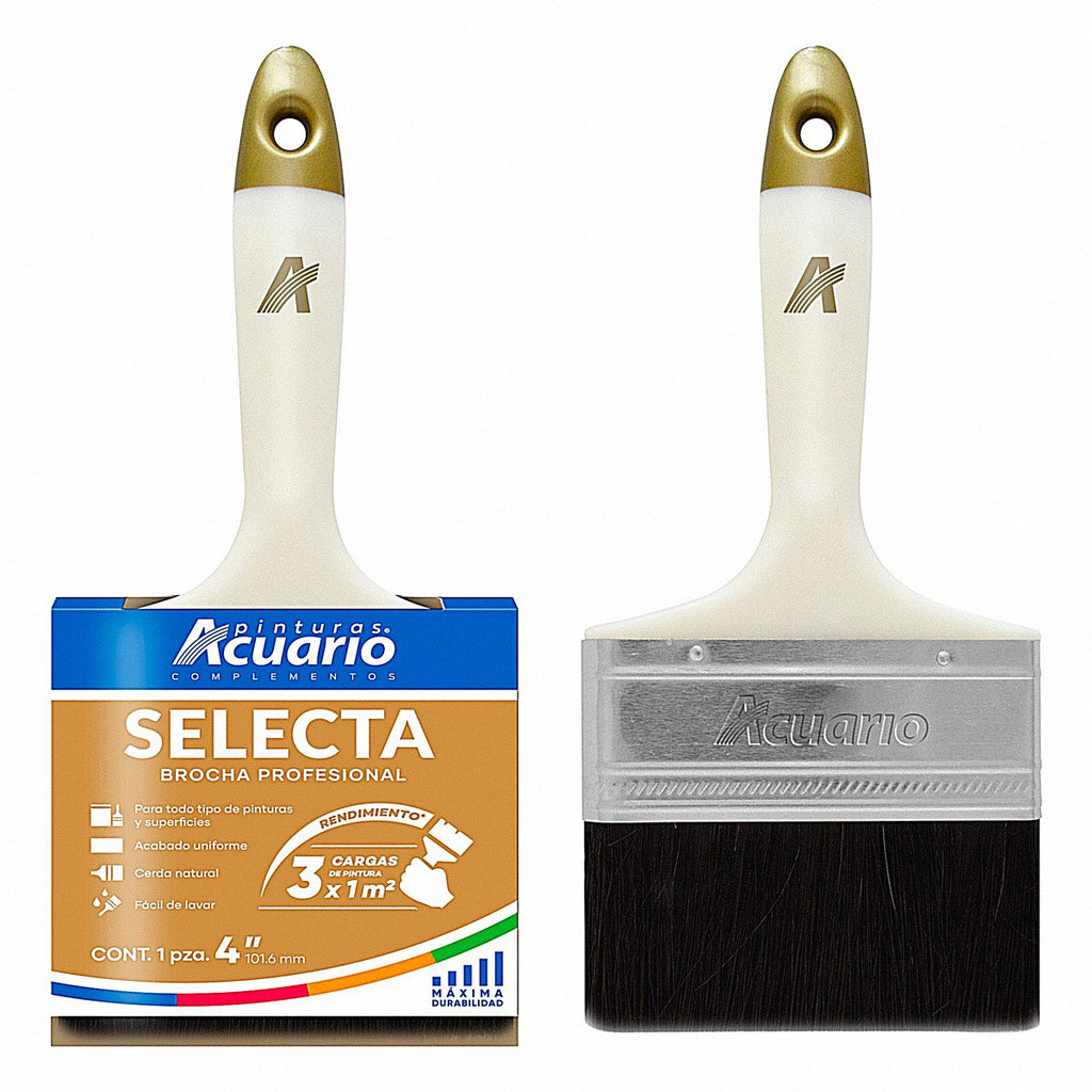 Brocha 4" Selecta