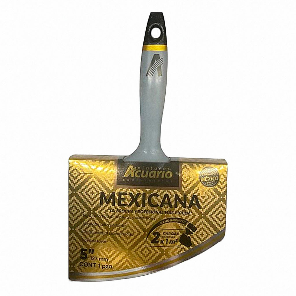 Brocha 5" mexicana artesanal