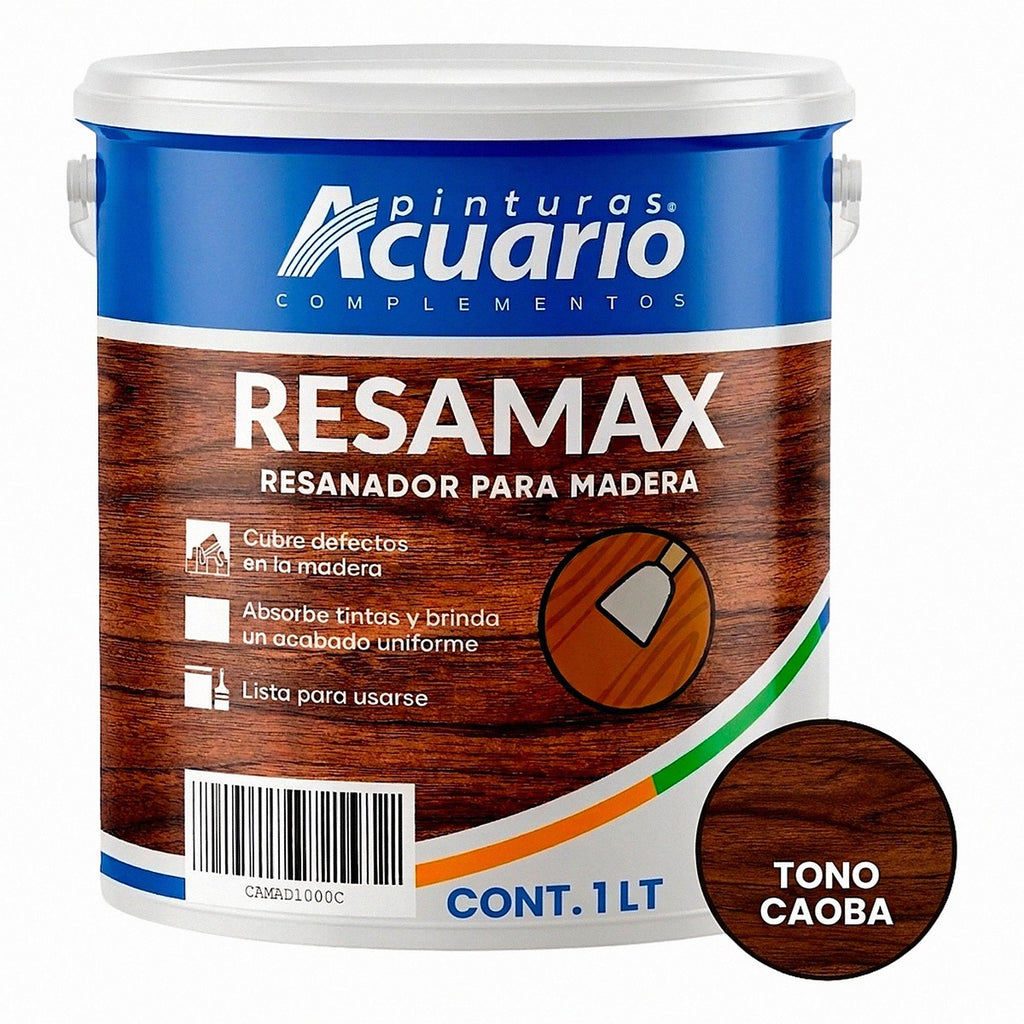 Resanador para madera caoba 1 L