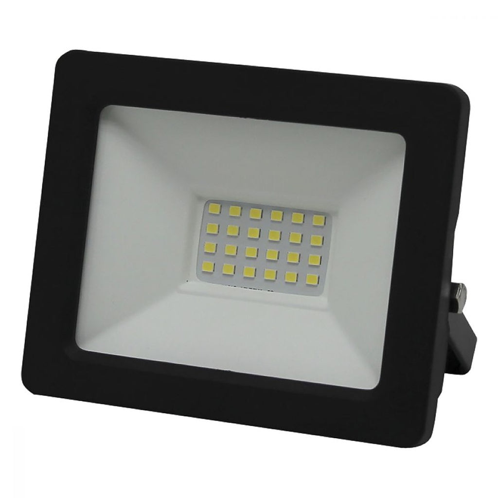 Lámpara Tipo Reflector de Led 20w 1000 Lm 110/240v Marco Negro