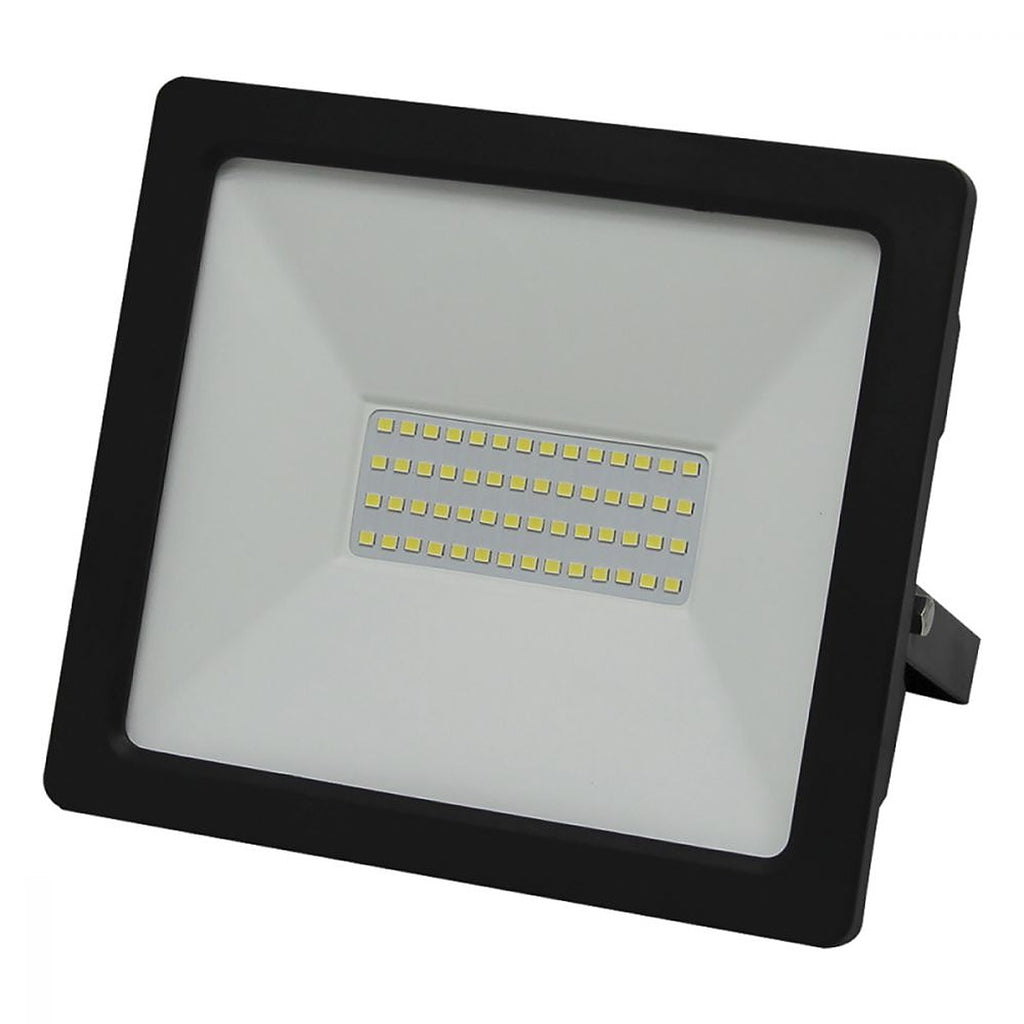 Lámpara Tipo Reflector de Led 50w 1000 Lm 110/240v Marco Negro