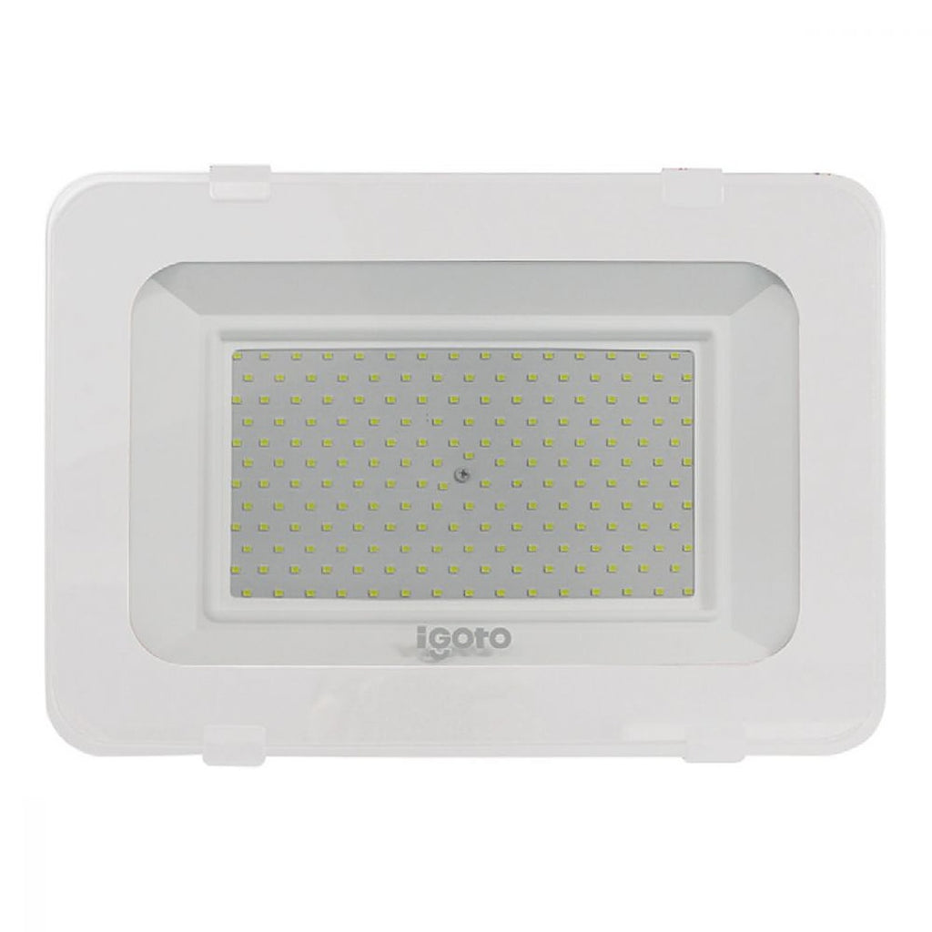 Lámpara Tipo Reflector de Led Luz Fría 150w 100/240v 6500k Marco Blanco