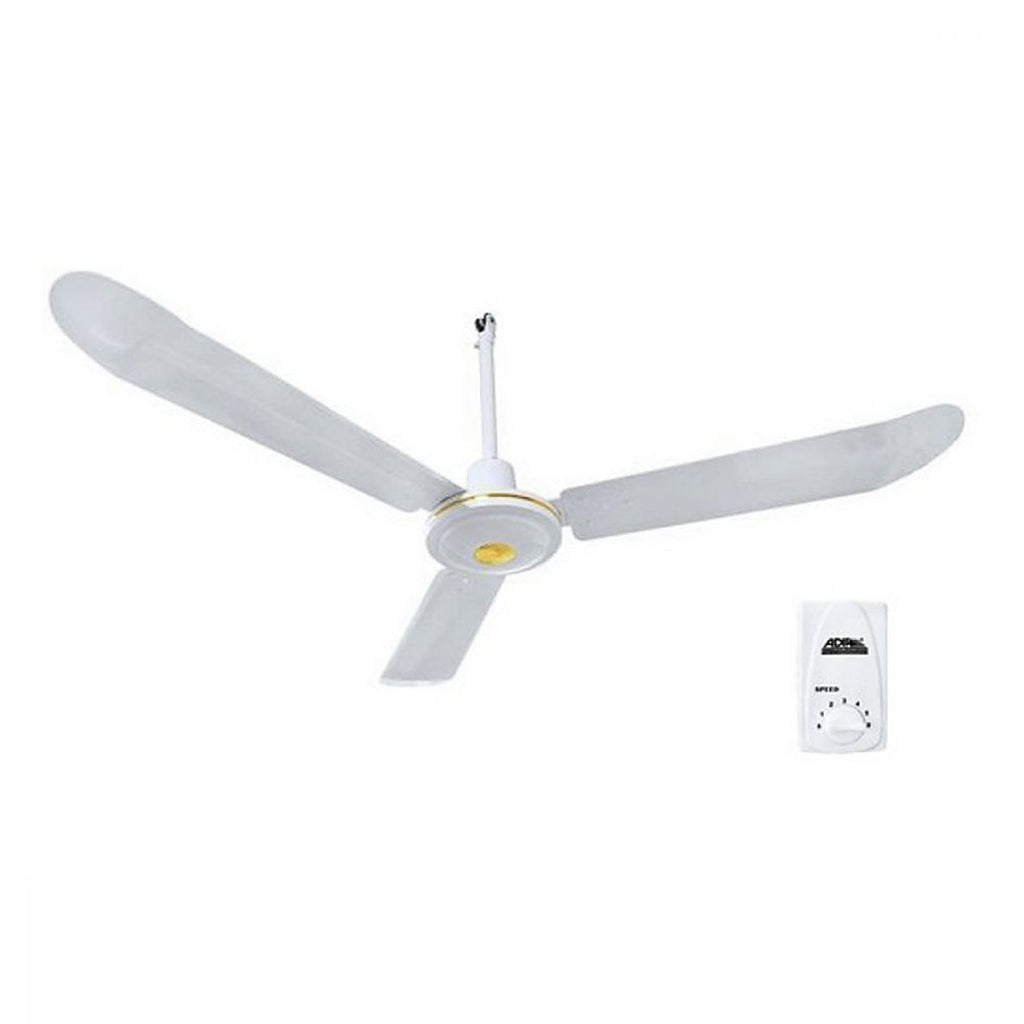 Ventilador para Techo Industrial 56” 5 Velocidades 3 Aspas con Control a la Pared