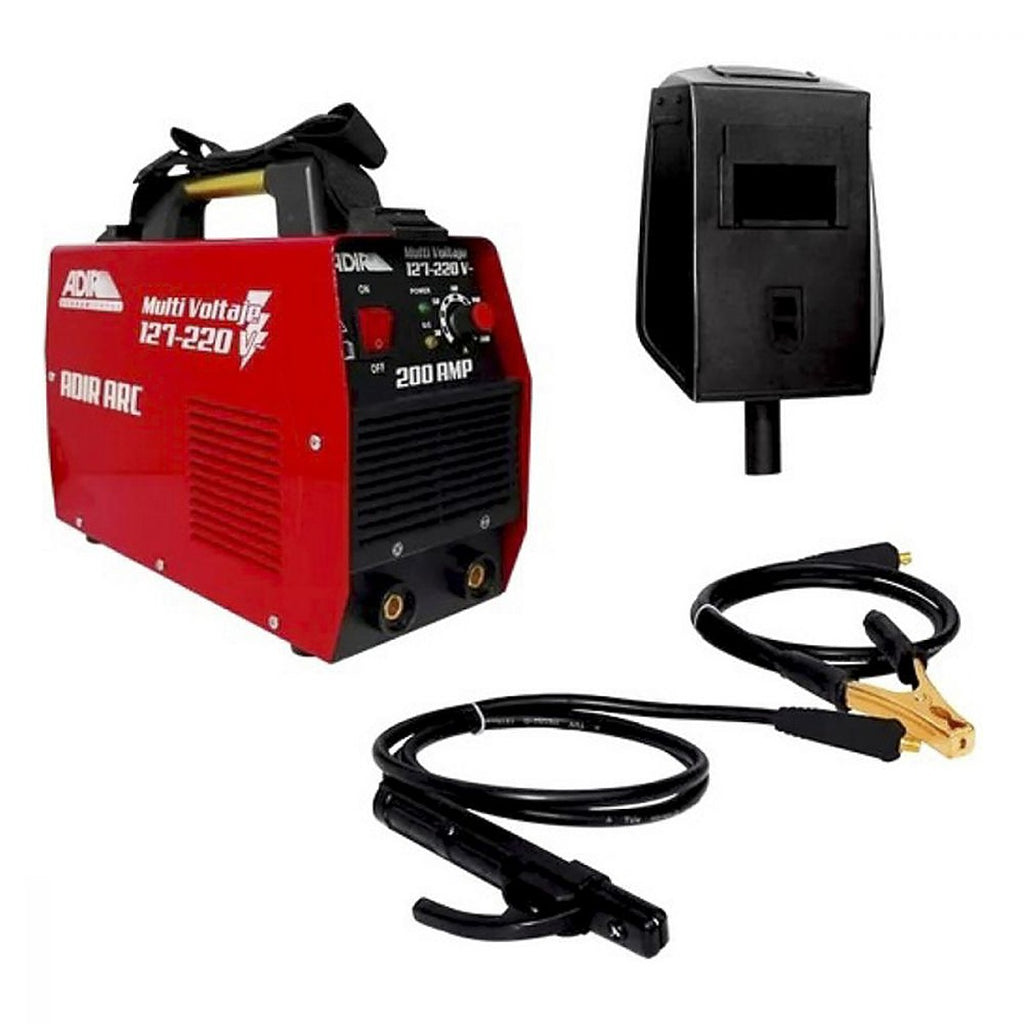 Soldadora para Electrodo Revestido Inverter 030-200 a 120/220v