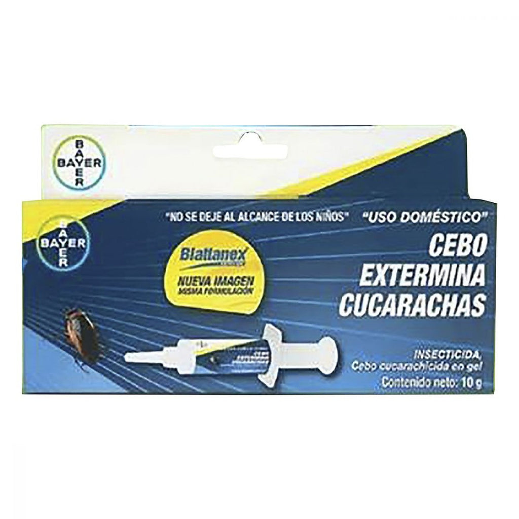 Insecticida para Cucarachas en Gel Jeringa 10 gr Blatanex