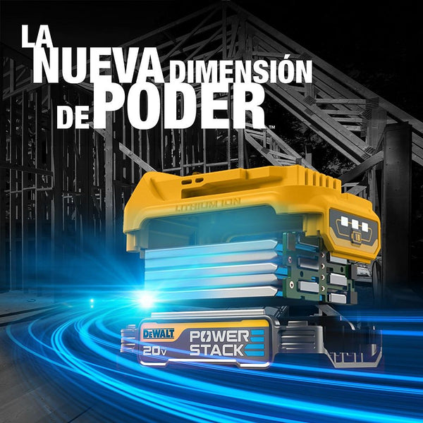Rotomartillo Inalámbrico 1/2” 20v 2000 rpm + Batería 20v 1.7ah Power Stack