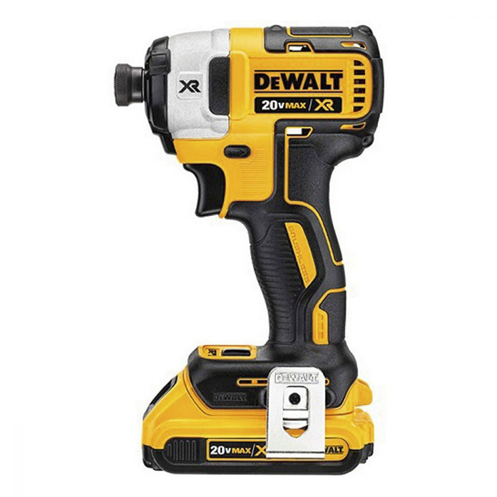 Pistola de Impacto Inalámbrica 1/4” 20v VVR 1000/2800/3250 rpm 3800 gpm 240/1500/1825 Lb con 2 Baterías y Cargador + Caja