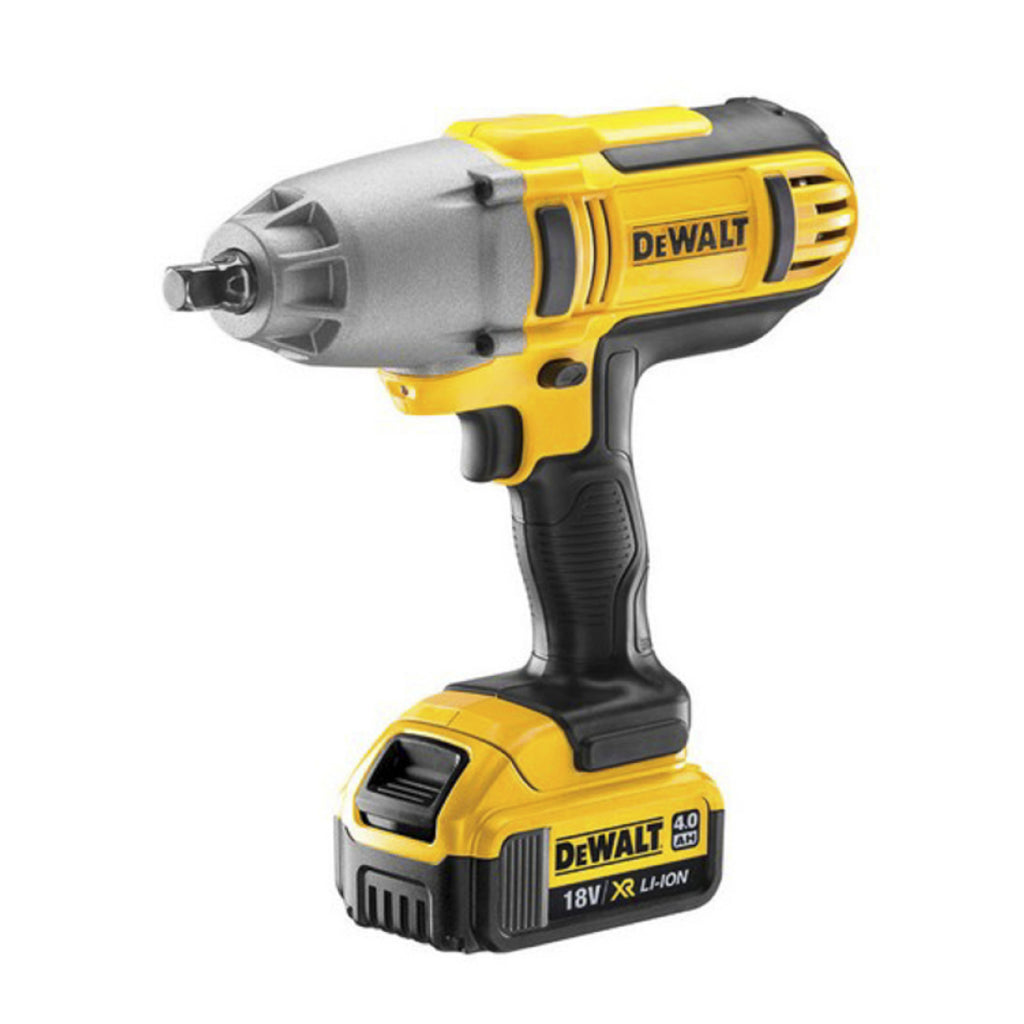 Pistola de Impacto Inalámbrica 1/2” 20v VVR 0-1500 rpm 2300 gpm 400lb/ft con 2 Baterías sin cargador + Bolsa