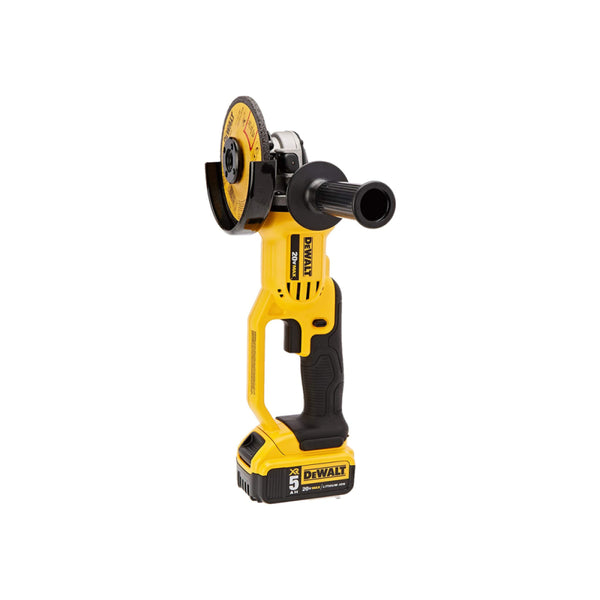 Mini Esmeriladora Angular Inalámbrica 4.1/2” 20v 7000 rpm 5/8-11 2 Baterías Cargador Bolsa