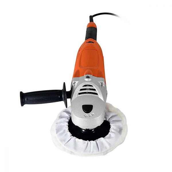 Pulidora Angular 7” 1300w Vv 1000-3000 rpm M14 Estuche Plástico