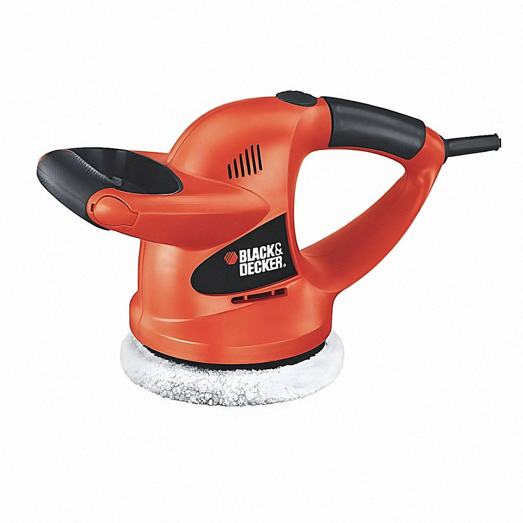 Pulidora orbital 6" 60 W velocidad variable 4400 OPM con 3 bonetes (enceradora)