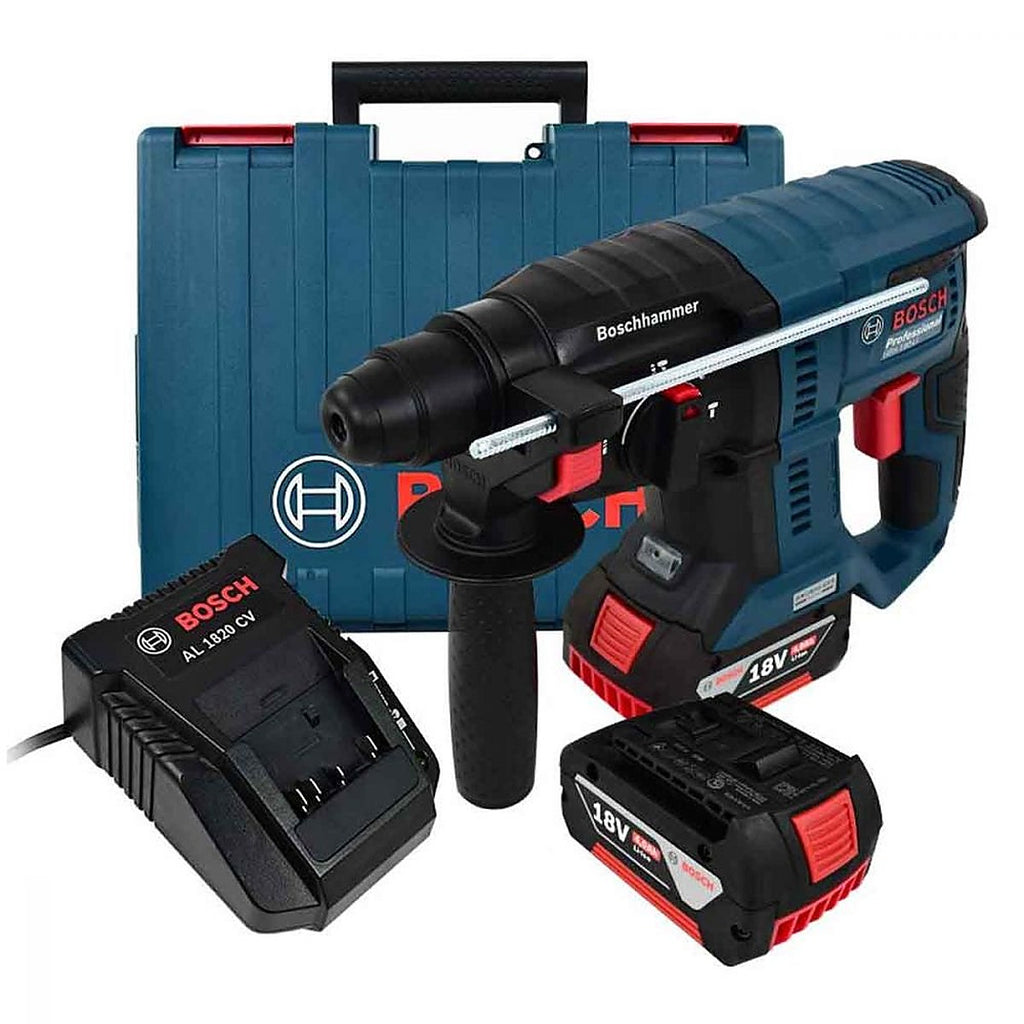 Martillo Demoledor Sds Plus Inalámbrico 18v 2 J VVR 0-1800 rpm 0-5100 gpm 2 Baterías Cargador