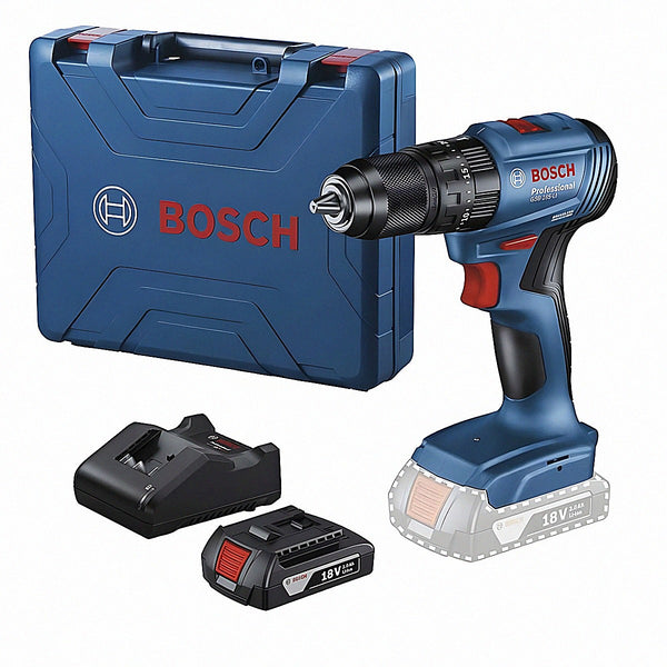 Taladro Atornillador Inalámbrico 1/2” 18v VVR 0–500/0–1900 rpm 21-50nm 1Batería