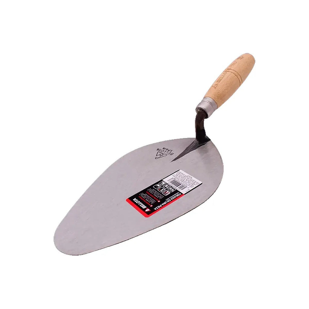Cuchara para Albañil 9” Mango de Madera Forjada Tipo Guadalajara