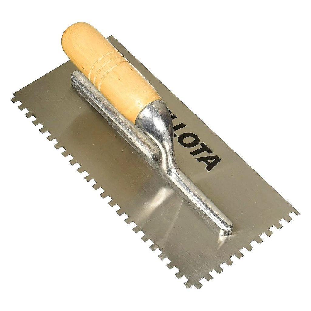 Llana Dentada Cuadrado 11”x5” Mango Madera - B5 75876