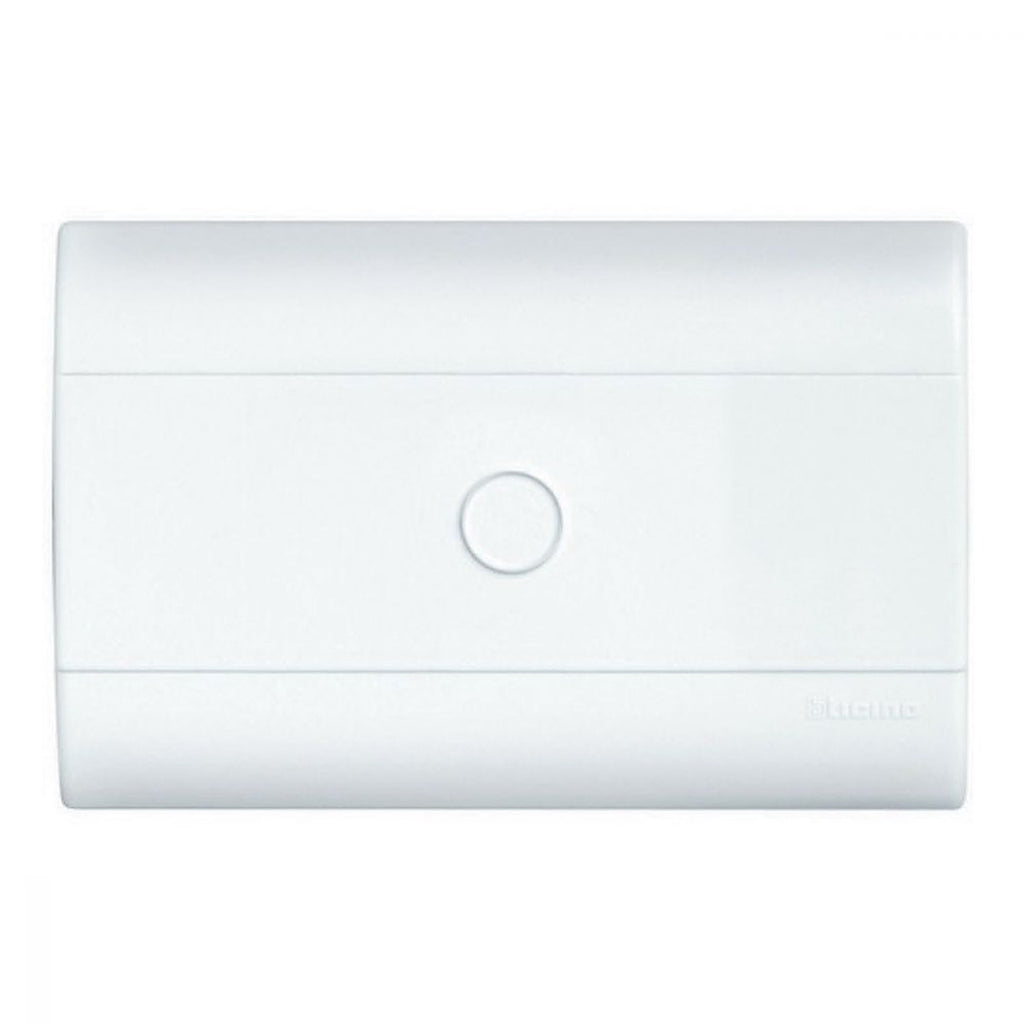 Placa de Resina con Chasis Ciega ABS Color Blanco