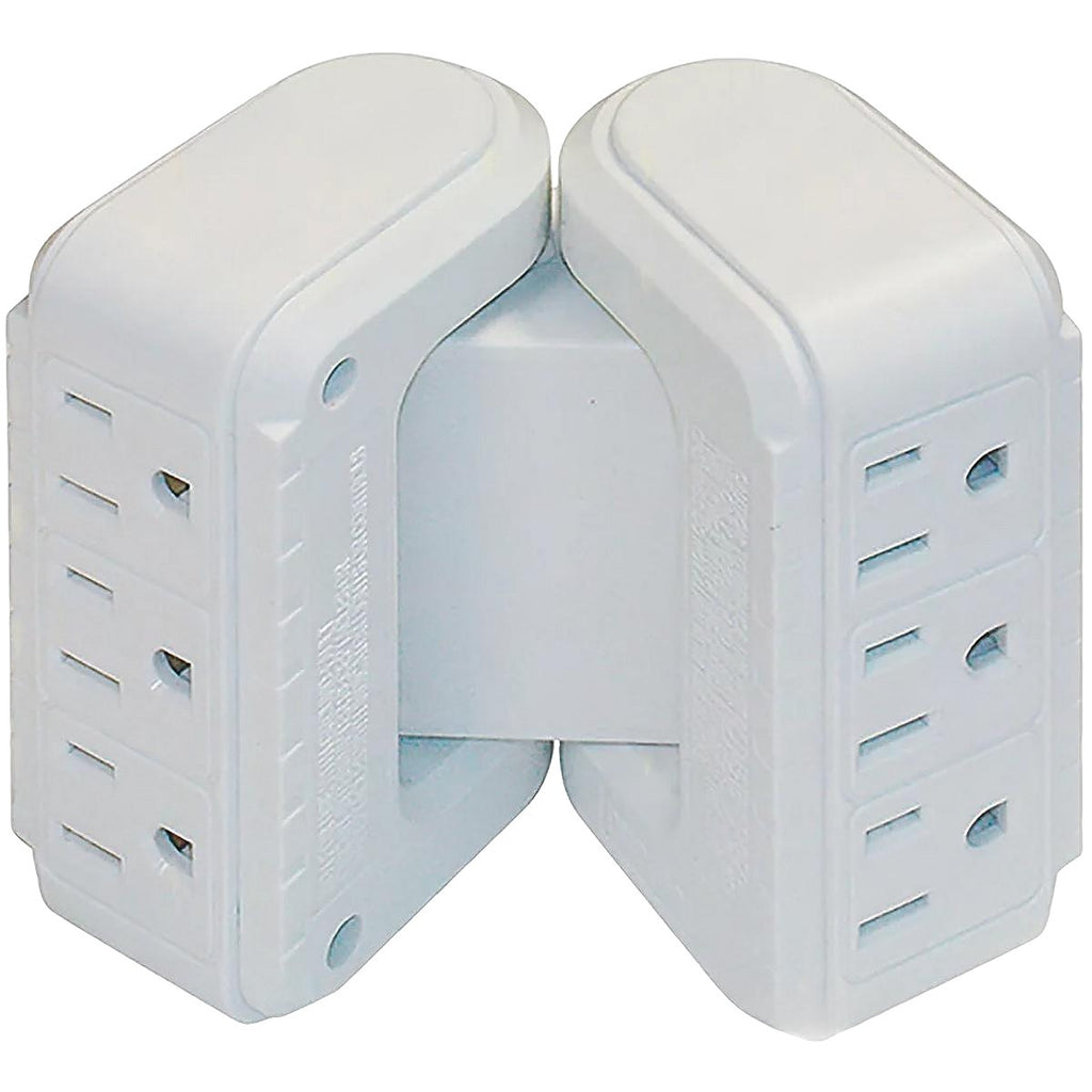 Multicontacto Eléctrico 127v 6 Entradas Aterrizadas 2p + T