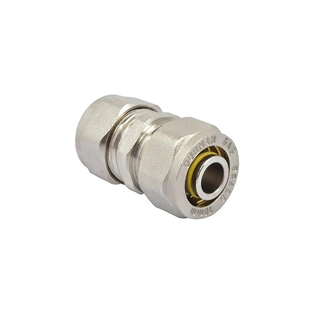 Tubería de Polietileno Reticulado para Gas, Conexión, cople de Reparación 3/8” X 3/8”