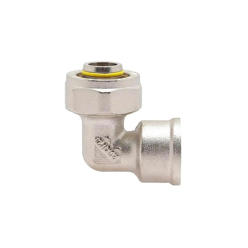 Tubería de Polietileno Reticulado para Gas Conexión, codo Hembra 90º 1/2” X 1/2” Fnpt