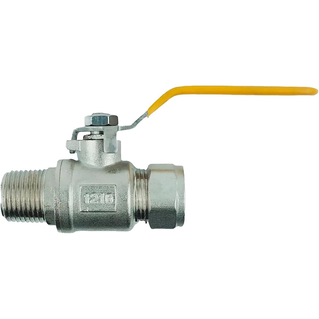 Tubería de Polietileno Reticulado para Gas, Conexión, válvula Inserción 1/2” con diam.ext.1/2”