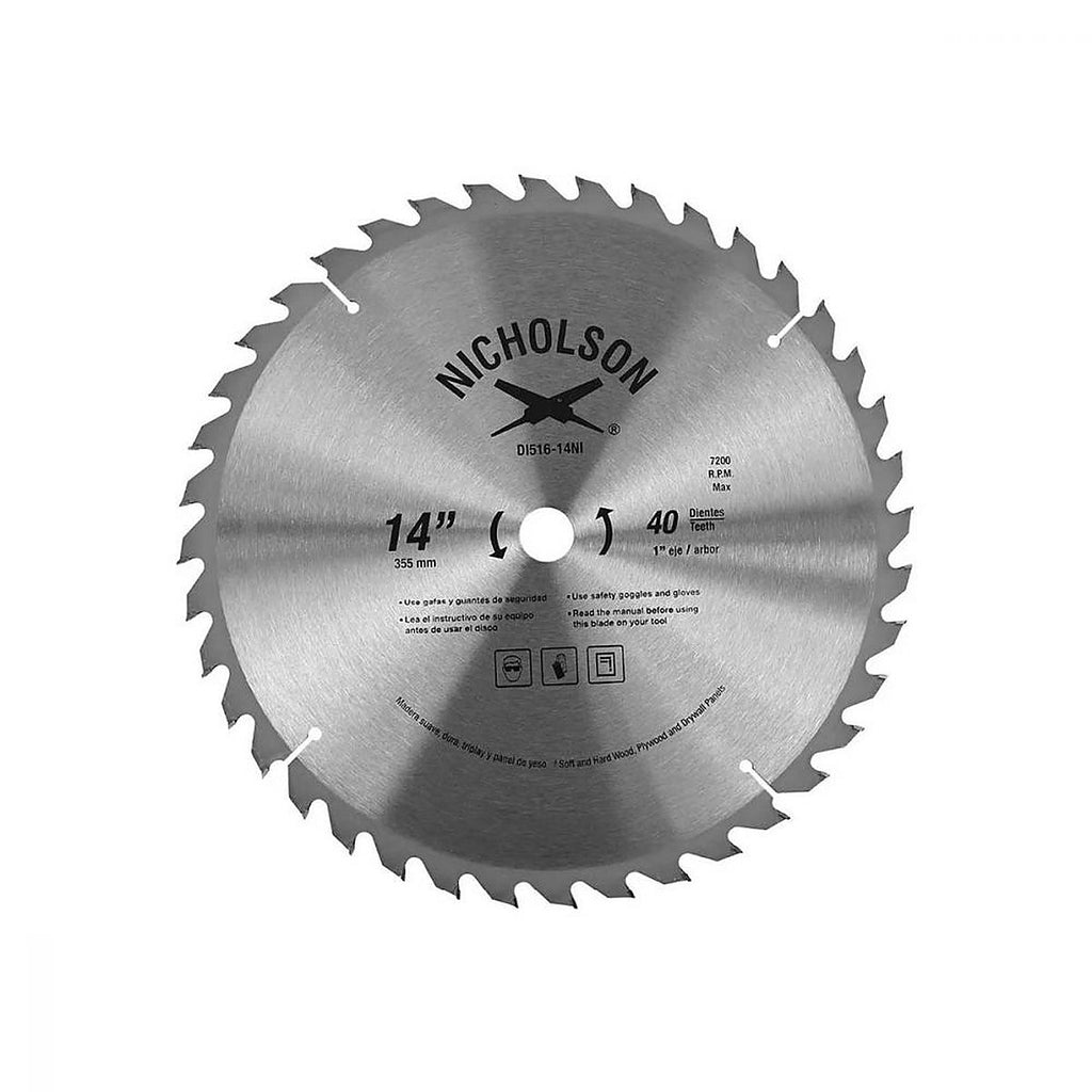 Disco Sierra Circular 14” 40dt
