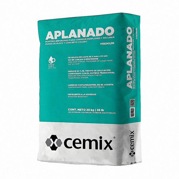 Aplanado Cemix 40 kg