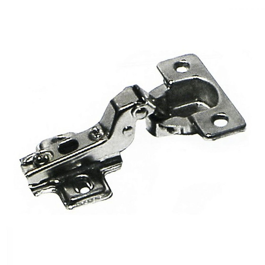 Bisagra Bidimensional 110° Cobertura Interna Niquelado con Tornillo