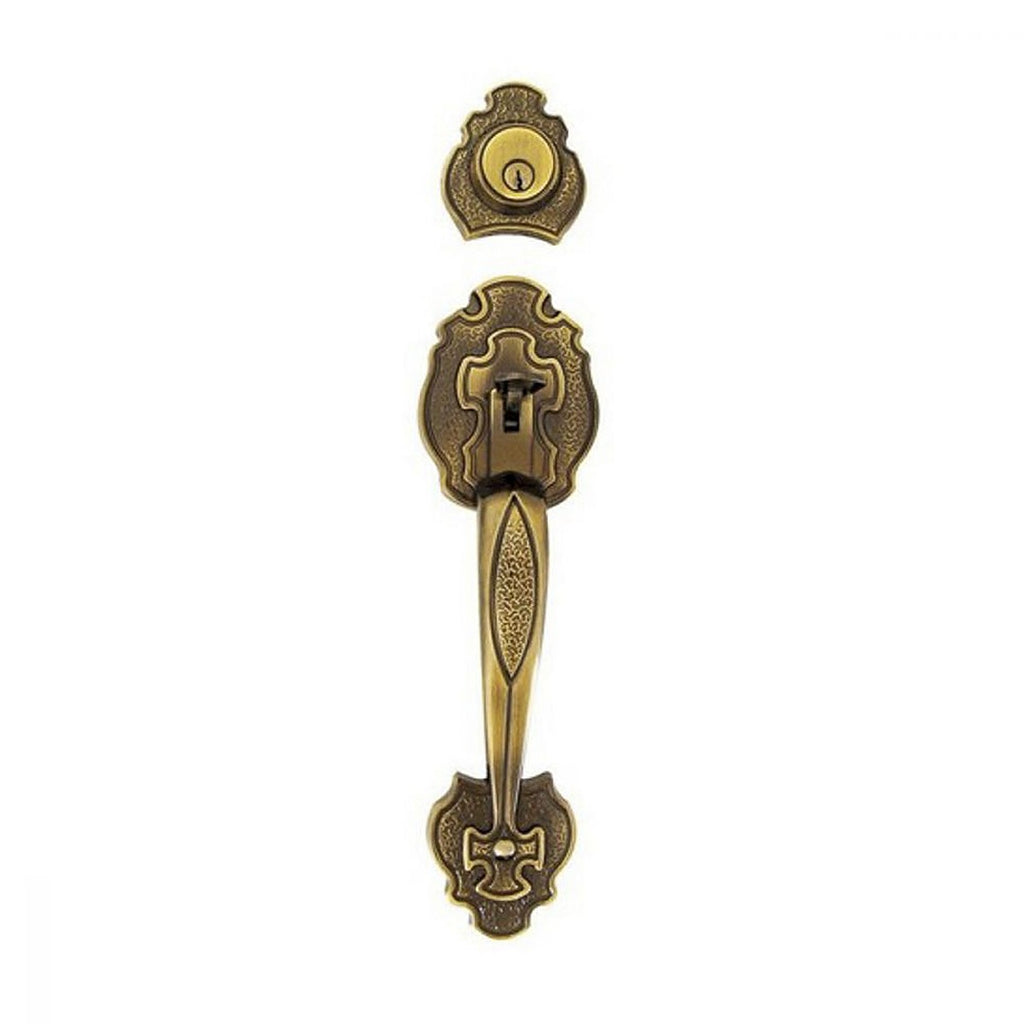 Cerradura de Gatillo Llave/llave Latón Antiguo Trípoli