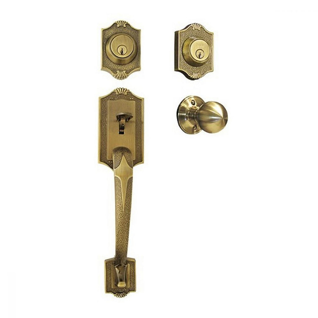 Cerradura de Gatillo Llave/llave Latón Antiguo Génova