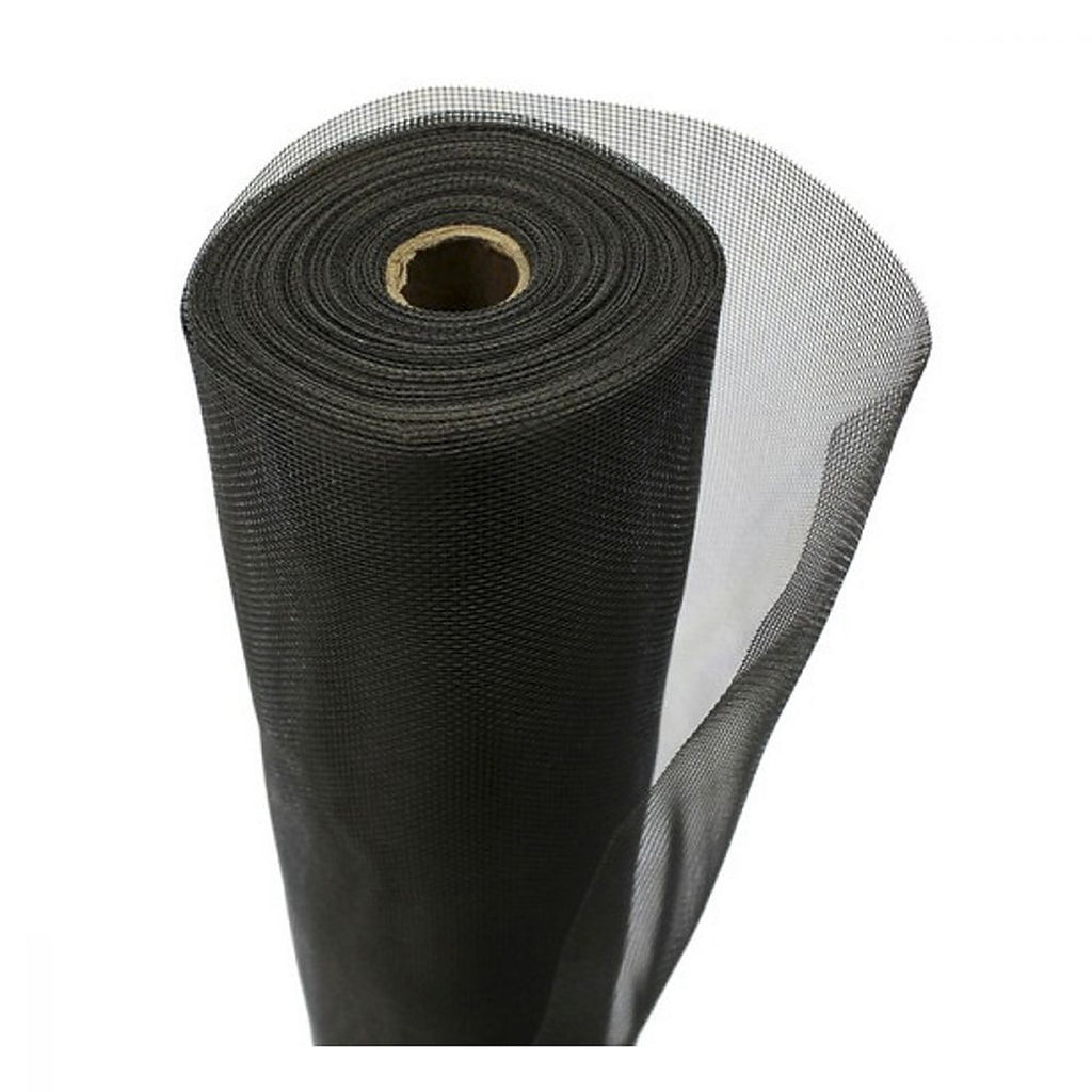 Tela para Mosquitero de Fibra de Vidrio Gris 1.20 mt X 30 mt