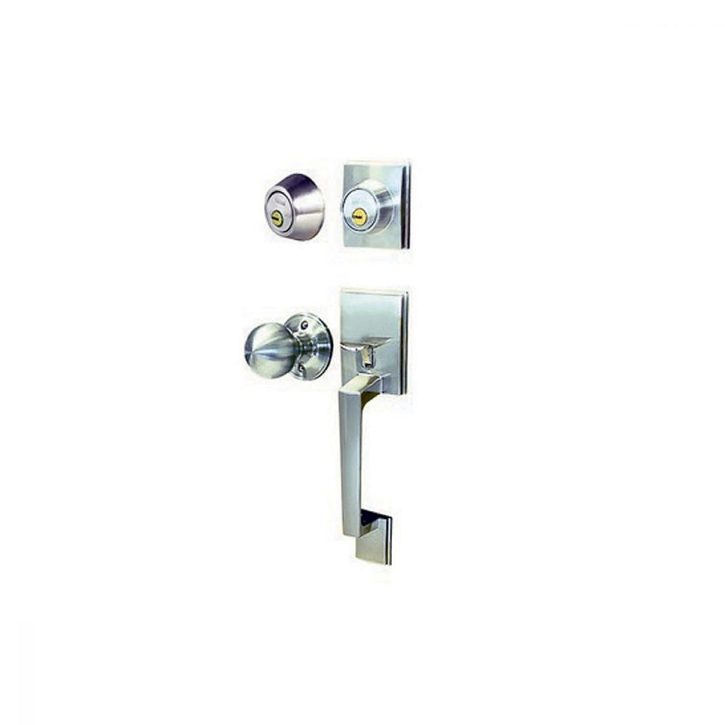 Cerradura de Gatillo/perilla Llave/llave Níquel Satinado Boston