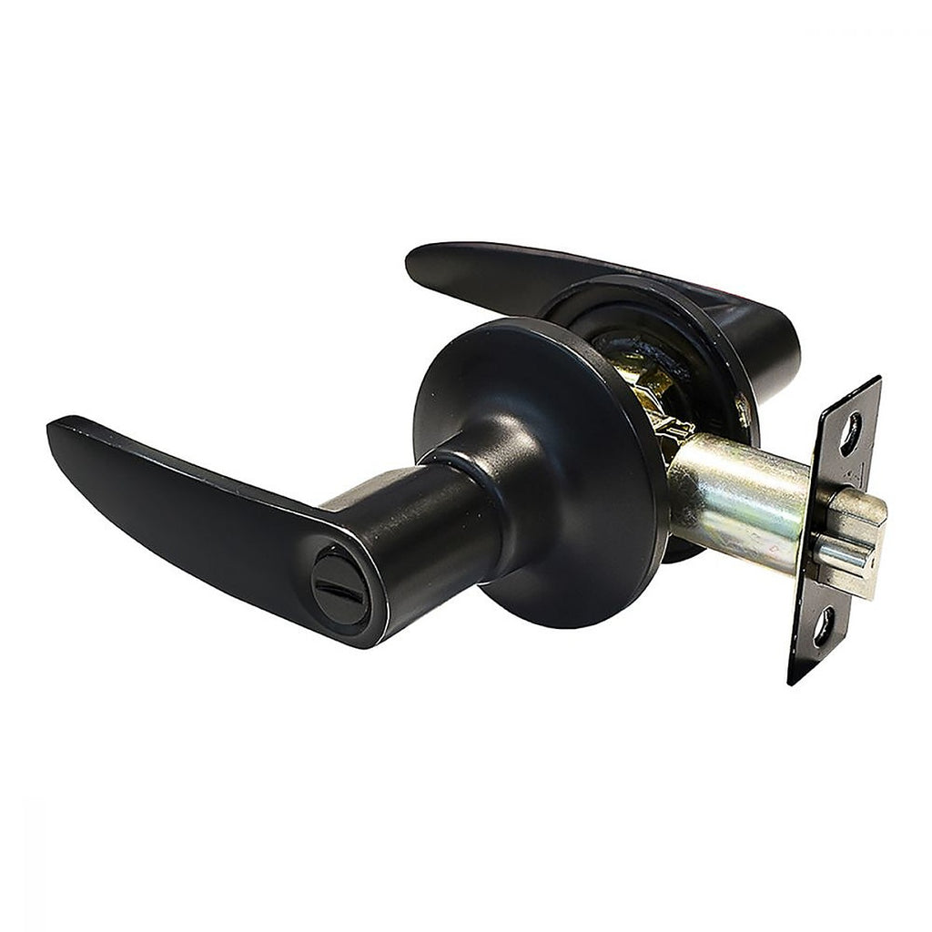 Cerradura Manija Granito Tubular Entrada Negro