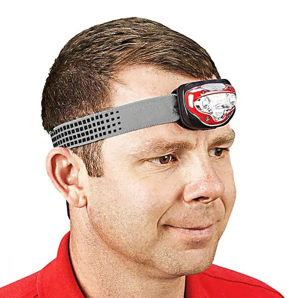 Linterna Plástica para Cabeza 3 Leds 3 Pilas AAA 315 Lumens Industrial