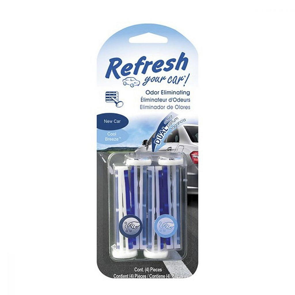 Aromatizante Ambiental para Auto Aromas Cool Brezee/new Car Vent Sticks