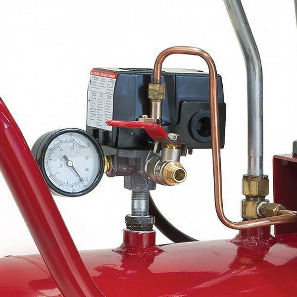Compresor de Banda 110/220v 1750 rpm 2.0 HP 108 lt 125psi Horizontal