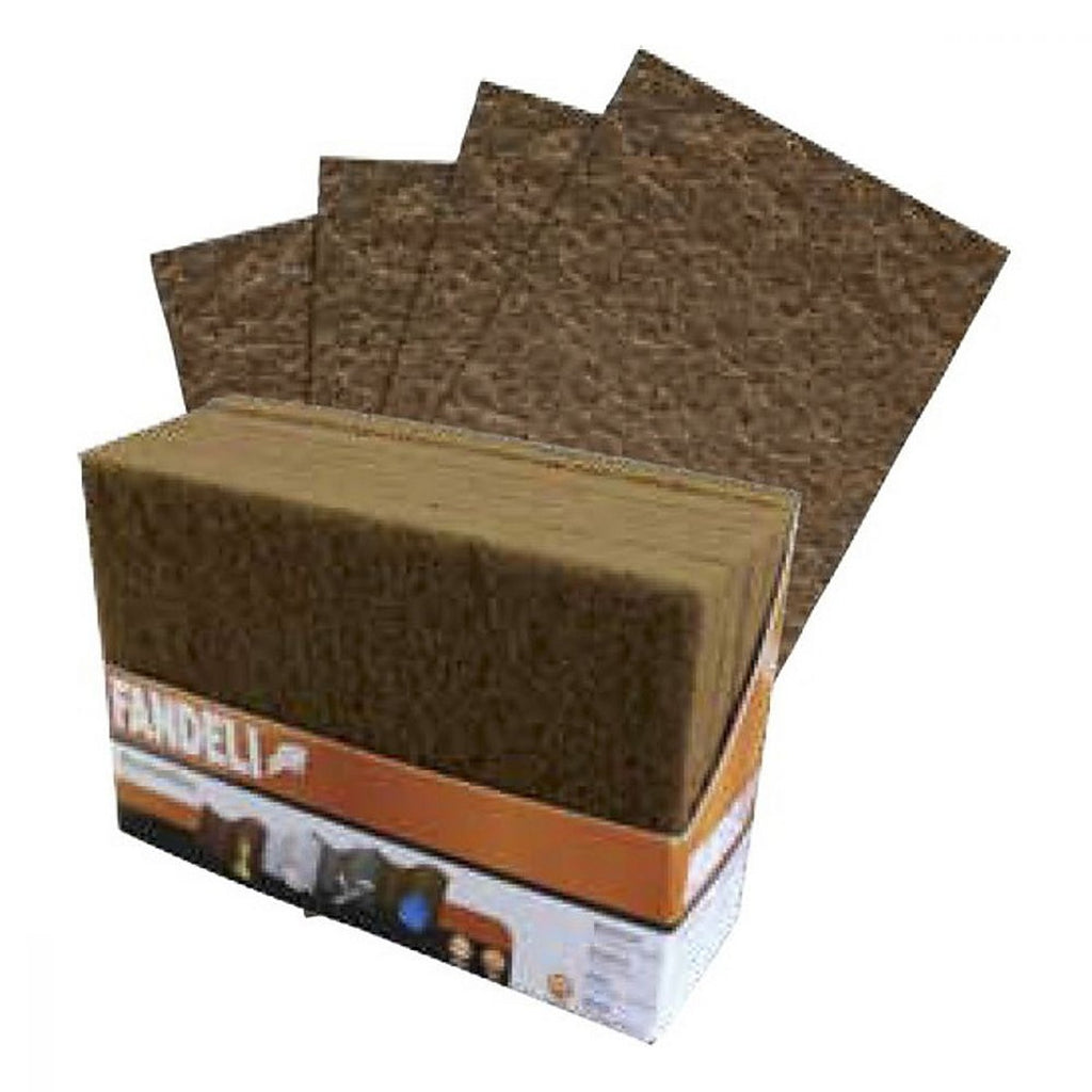 Almohadilla de Fibra Beige Grano Medio 6”x9”x1/4”