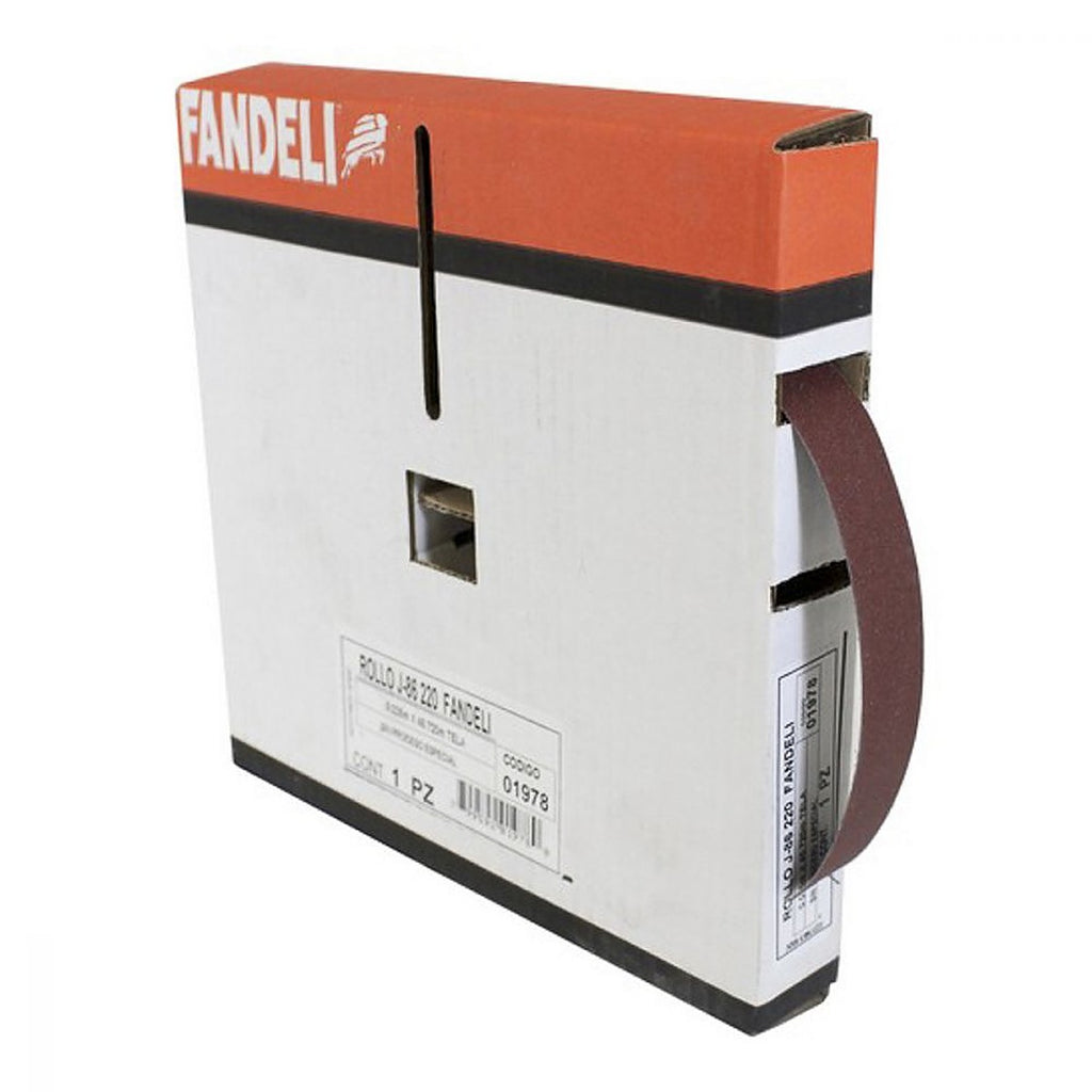 Rollo de Lija para Plomero G220 1”x45.72 mt