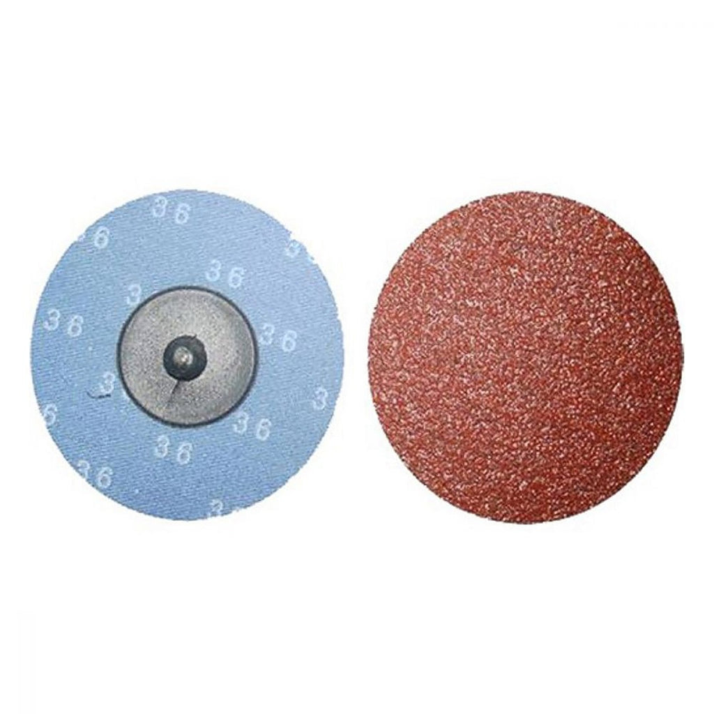 Disco de Lija 3” G036 Cambio Rápido Tipo Tornillo para Desbaste Medio a Agresivo