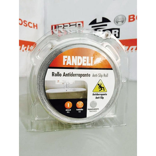 Cinta Antiderrapante Rollo 0.025x6m Transparente