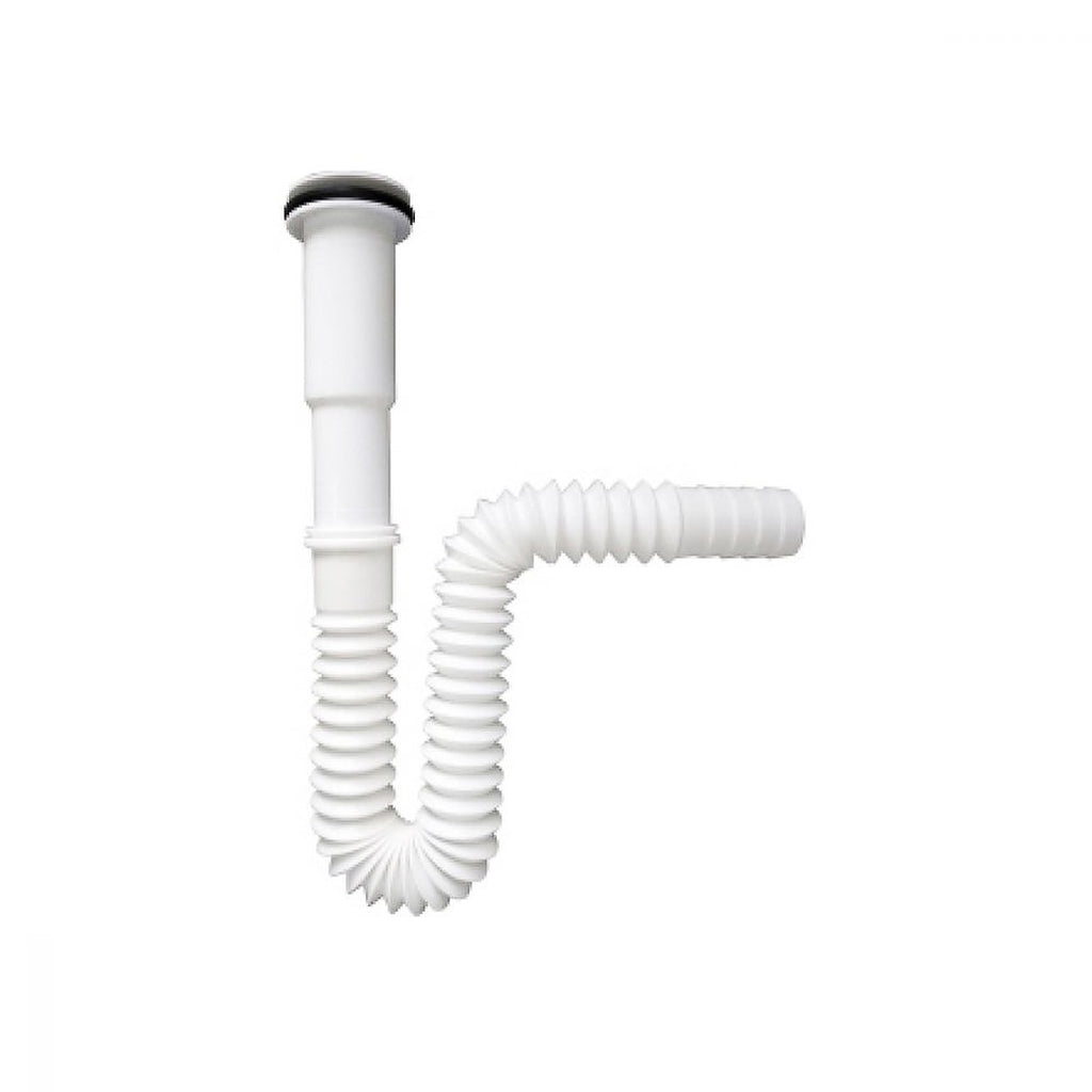 Cespol para Lavabo Tipo ”p” sin Rebosadero Tubo Contra 1.1/2”