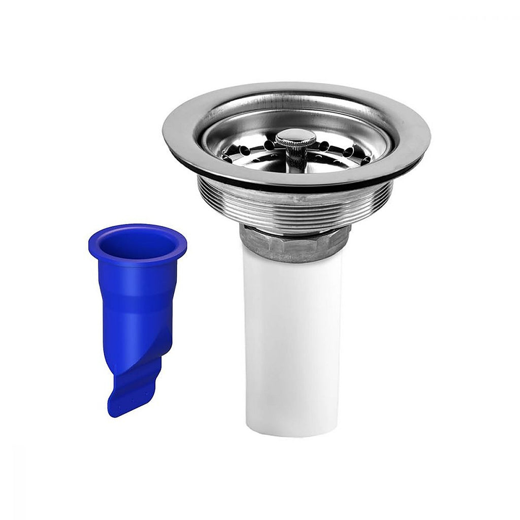 Contra Canasta para Fregadero de Acero Inoxidable Tubo Ceja 10 cm