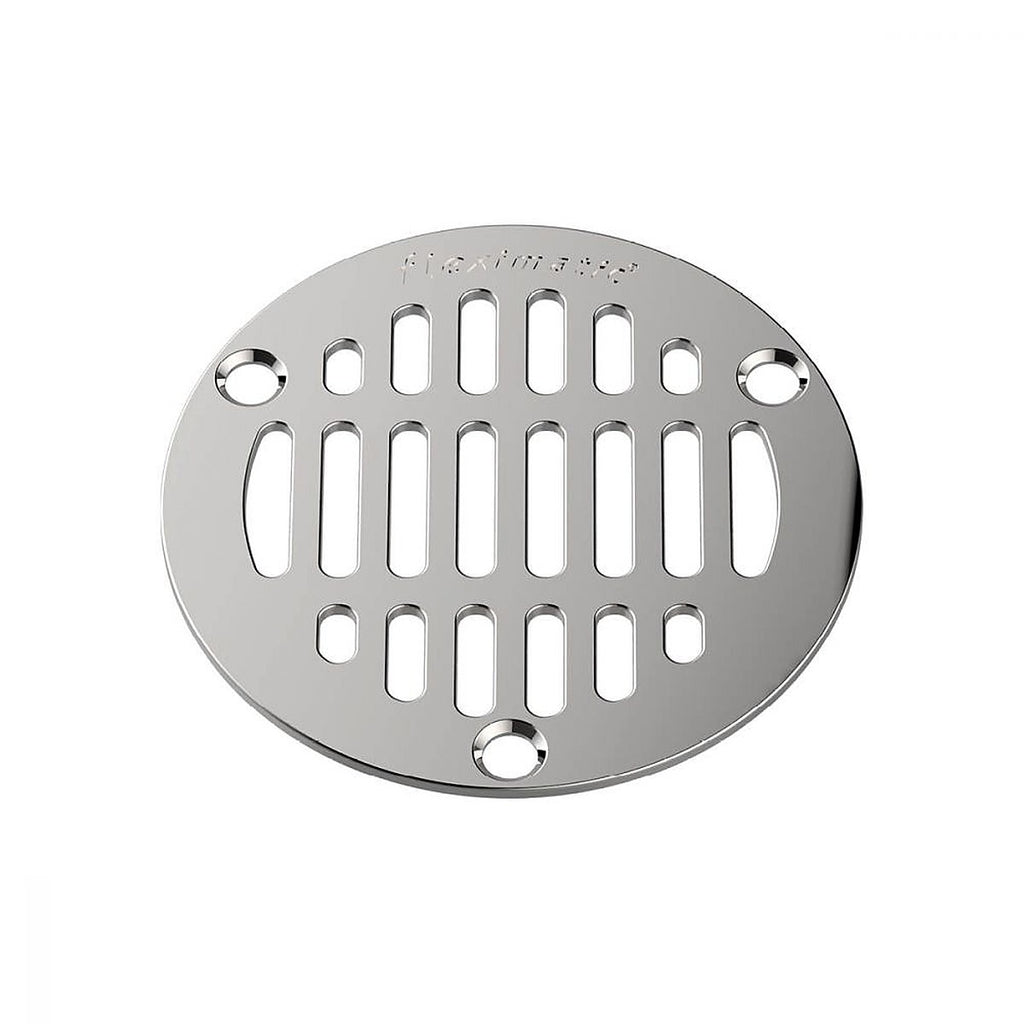 Tapa para Coladera Redonda Rejilla de Acero Inoxidable de 3 1/2”