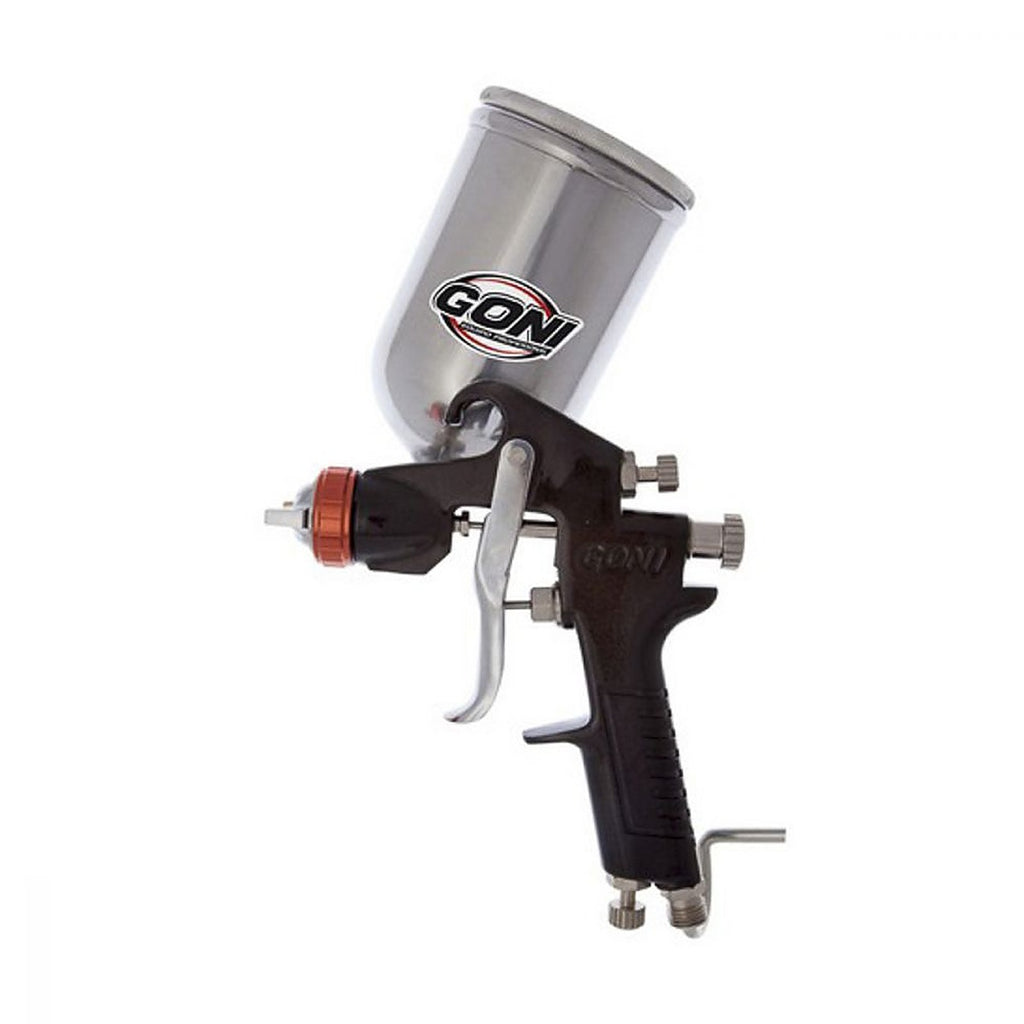 Pistola para Pintar de Gravedad Vaso Aluminio 400 ml Giratorio