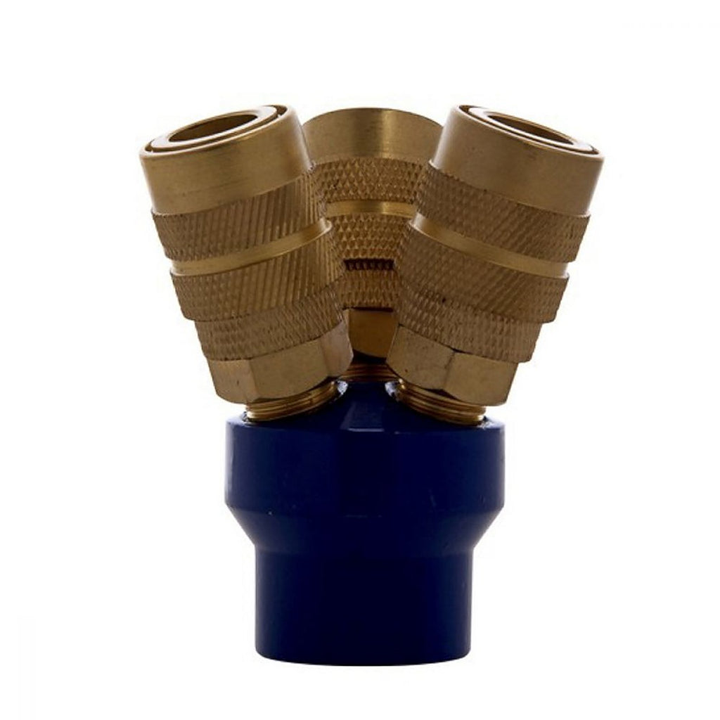 Cople para Manguera de Aire Rápido 1/4” 3 Salidas