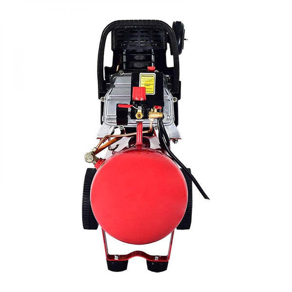 Compresor Motor Lubricado 120v 3400 rpm 2.5 HP 24 lt 115psi Horizontal