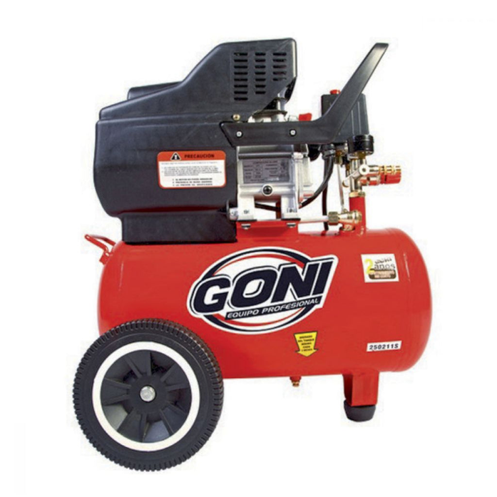 Compresor Motor Lubricado 120v 3000 rpm 3.5 HP 28 lt 120psi Horizontal